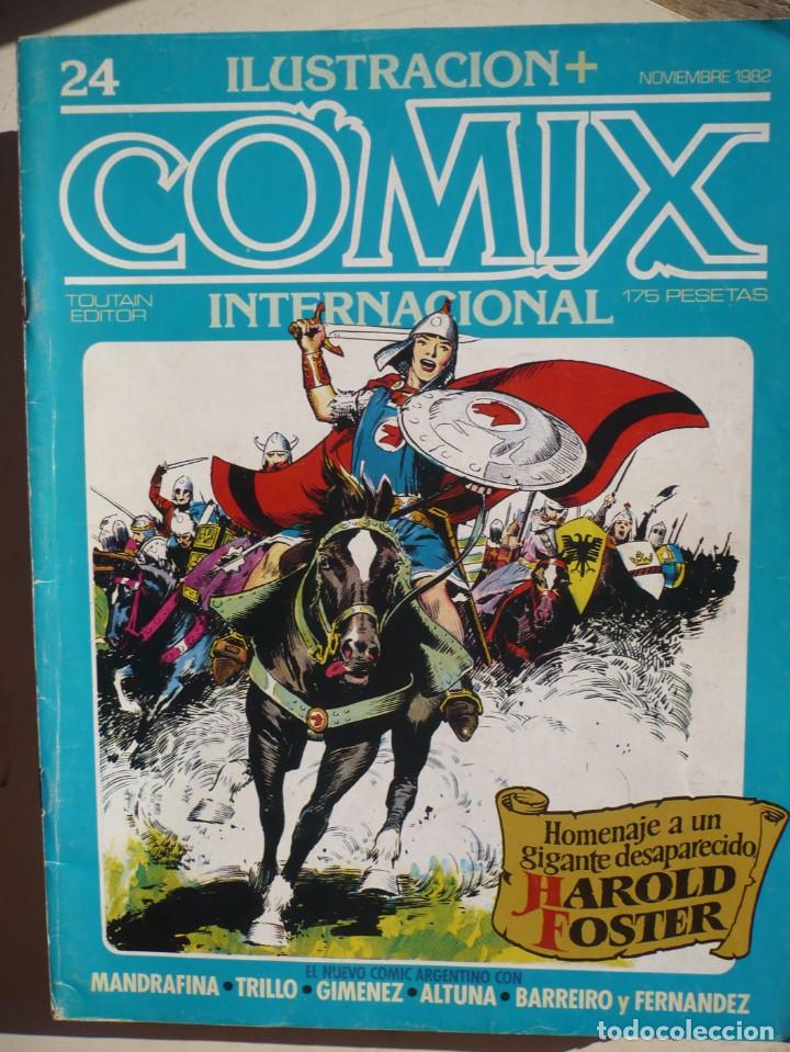C&oacute;mics: ilustraci&oacute;n + comix internacional numero 24. - Foto 1