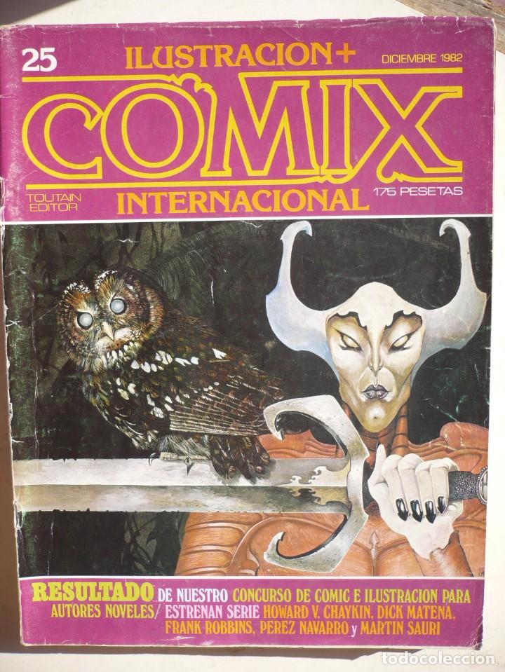 C&oacute;mics: ilustraci&oacute;n + comix internacional numero 25. - Foto 1