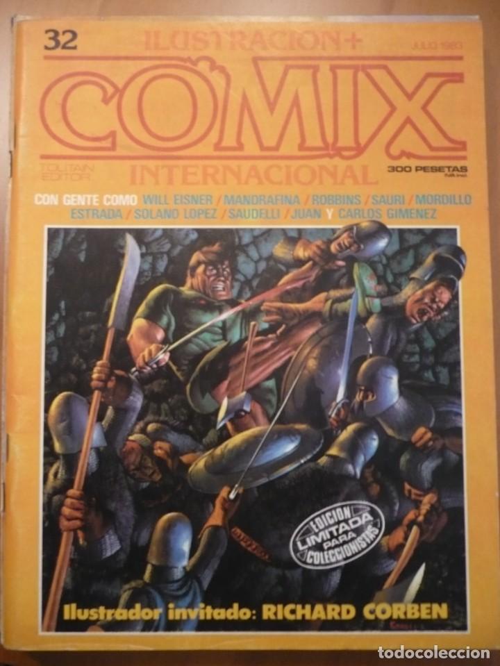 C&oacute;mics: ilustraci&oacute;n + comix internacional numero 32. - Foto 1