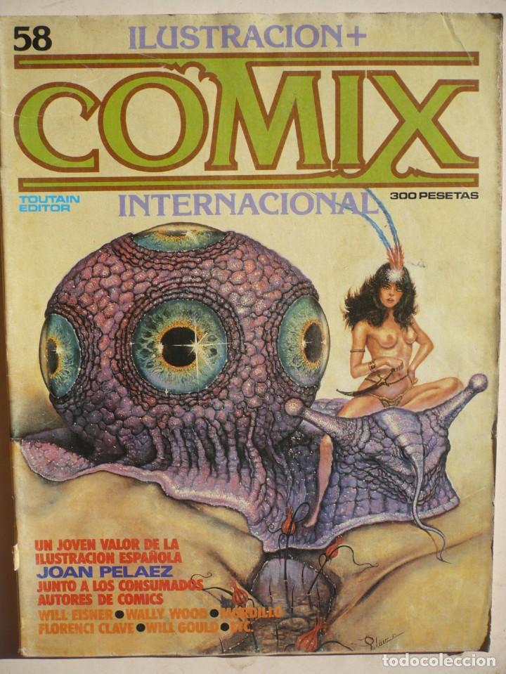 C&oacute;mics: ilustraci&oacute;n + comix internacional numero 58. - Foto 1
