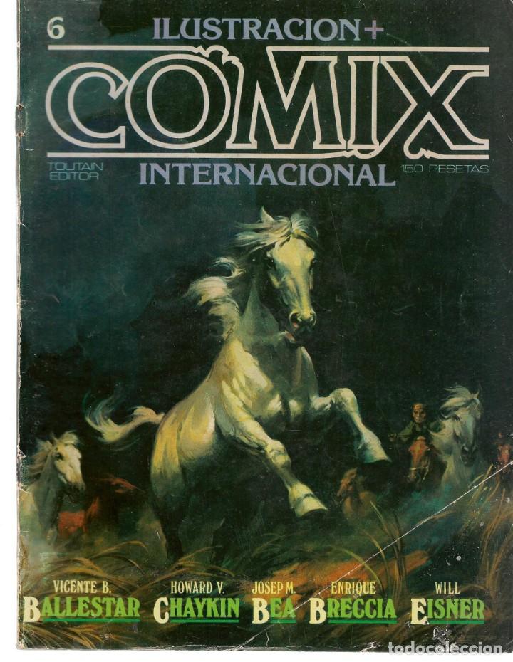C&oacute;mics: COMIX INTERNACIONAL. N&ordm; 6. TOUTAIN EDITOR. (ST/) - Foto 1