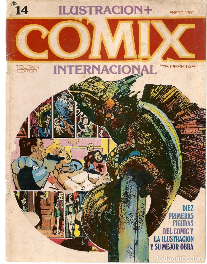 C&oacute;mics: COMIX INTERNACIONAL. N&ordm; 14. TOUTAIN EDITOR. (ST/) - Foto 1