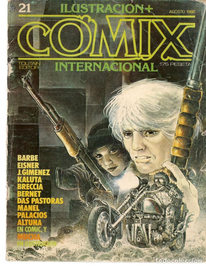 C&oacute;mics: COMIX INTERNACIONAL. N&ordm; 21. TOUTAIN EDITOR. (ST/) - Foto 1