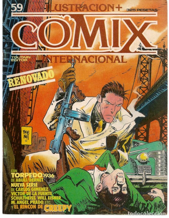 C&oacute;mics: COMIX INTERNACIONAL. N&ordm; 59. TOUTAIN EDITOR. (ST/) - Foto 1