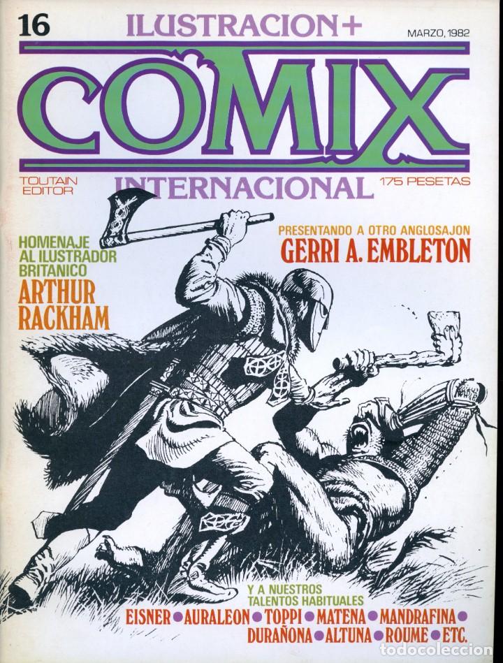 C&oacute;mics: ILUSTRACION + COMIX INTERNACIONAL. N&ordm; 16 - Foto 1