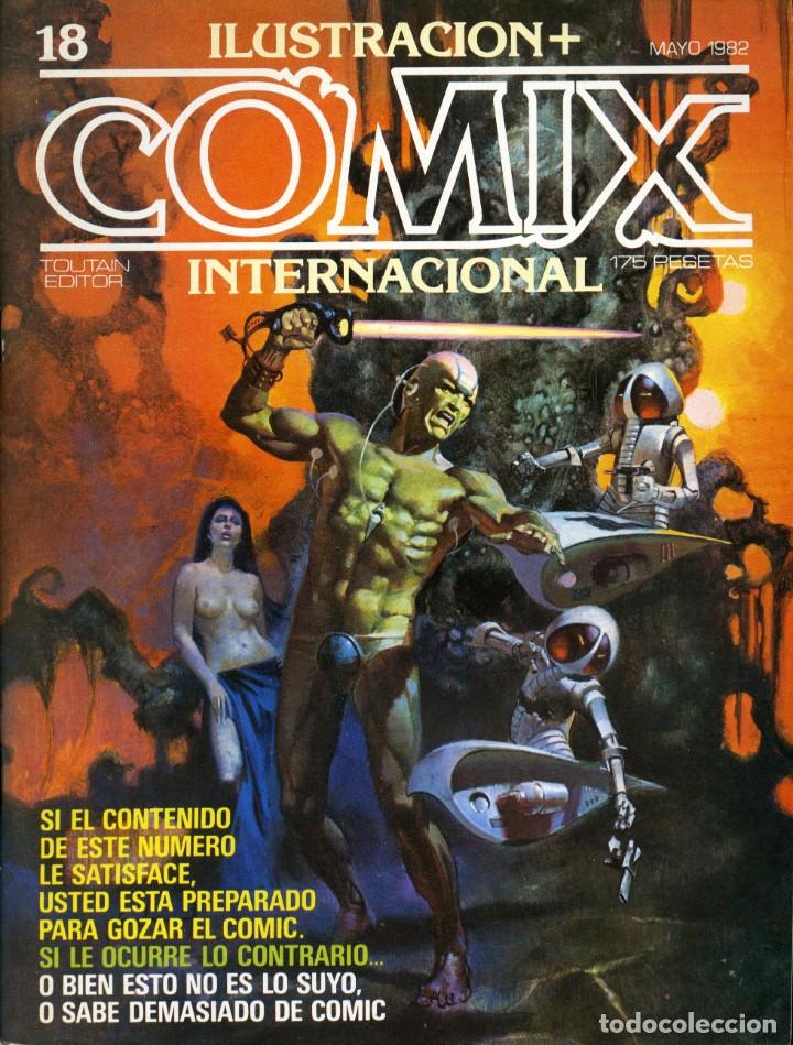 ILUSTRACION + COMIX INTERNACIONAL. Nº 18 (Tebeos y Comics - Toutain - Comix Internacional)