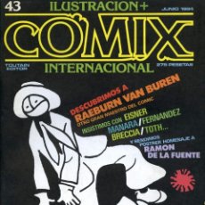 Cómics: ILUSTRACION + COMIX INTERNACIONAL. Nº 43