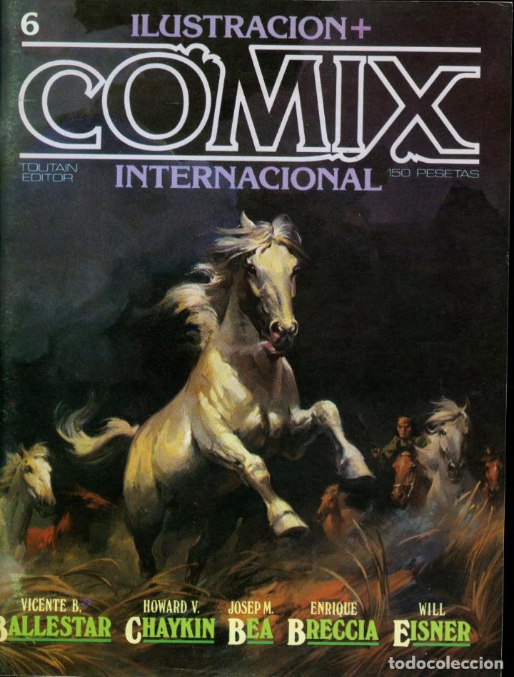 ILUSTRACION + COMIX INTERNACIONAL. Nº 6 (Tebeos y Comics - Toutain - Comix Internacional)