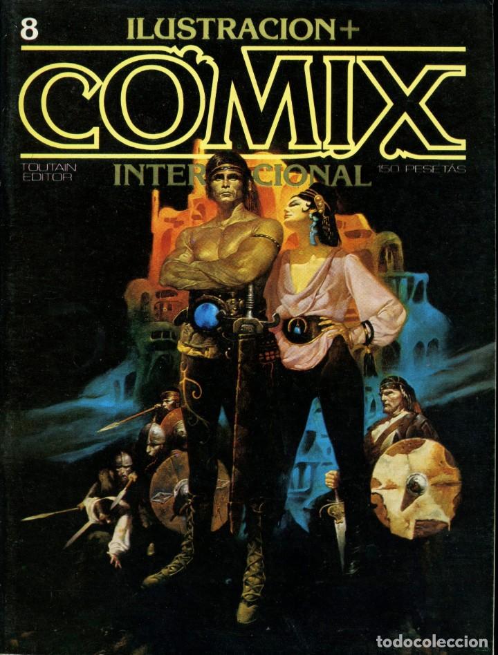 C&oacute;mics: ILUSTRACION + COMIX INTERNACIONAL. N&ordm; 8 - Foto 1