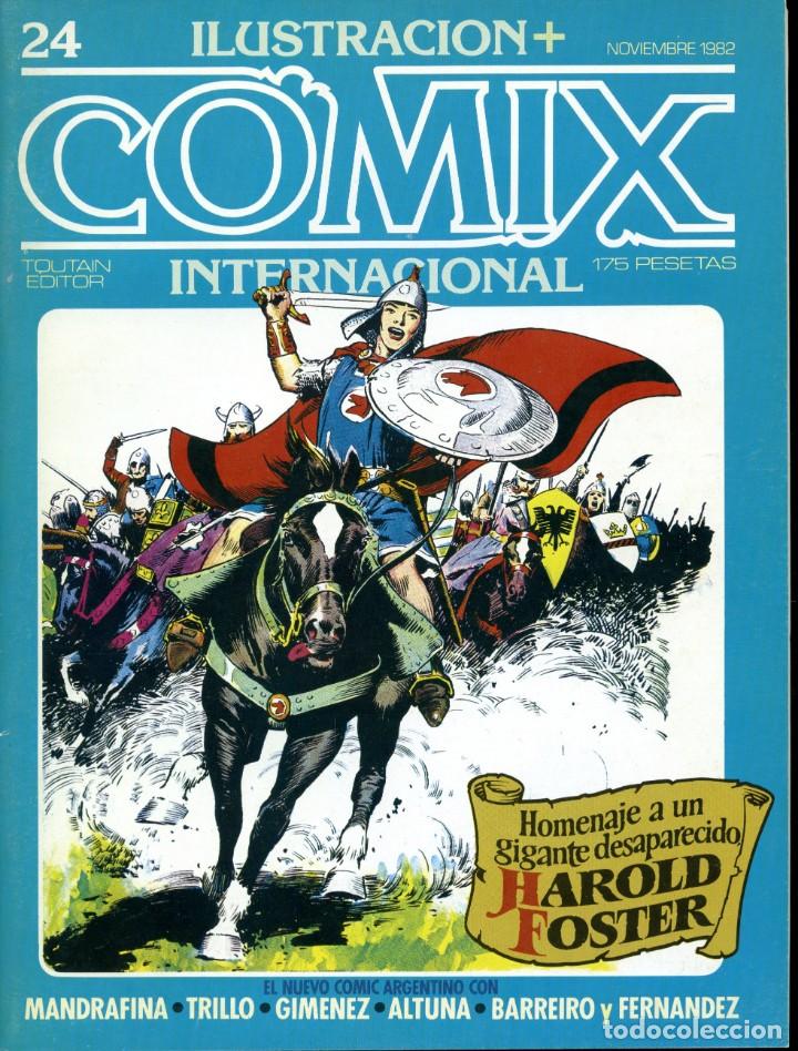C&oacute;mics: ILUSTRACION + COMIX INTERNACIONAL. N&ordm; 24 - Foto 1