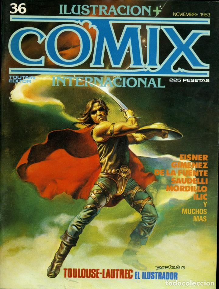 C&oacute;mics: ILUSTRACION + COMIX INTERNACIONAL. N&ordm; 36 - Foto 1