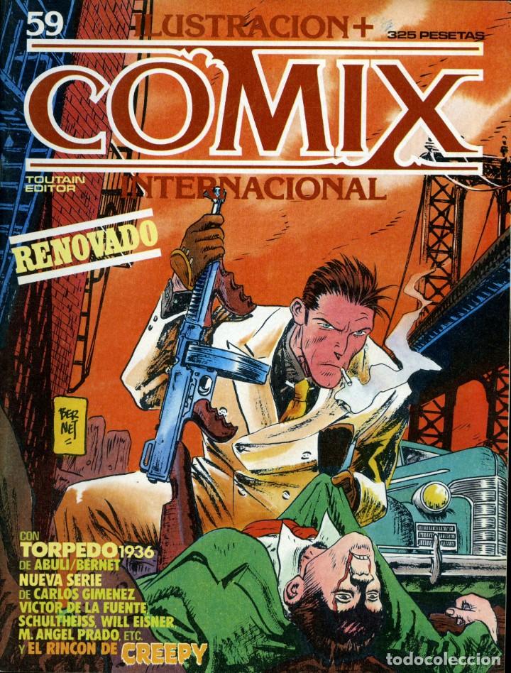 C&oacute;mics: ILUSTRACION + COMIX INTERNACIONAL. N&ordm; 59. - Foto 1