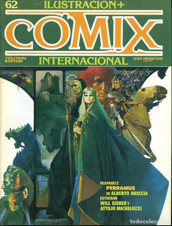 C&oacute;mics: ILUSTRACION + COMIX INTERNACIONAL. N&ordm; 62. - Foto 1