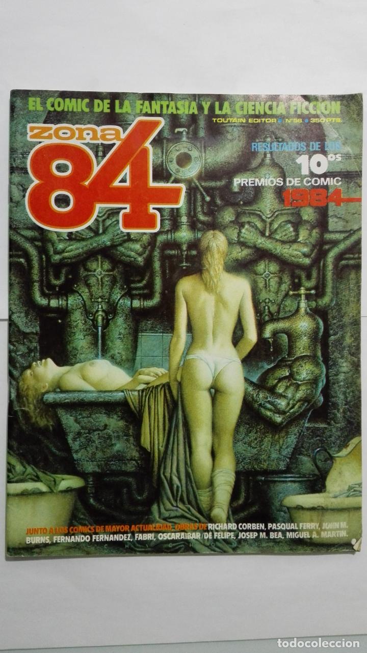 C&oacute;mics: ZONA 84 N&ordm; 58, EDITOR TOUTAIN - Foto 1