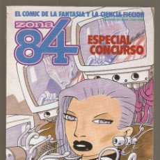 Cómics: ZONA 84 + TOTEM ESPECIAL CONCURSO - 2 TEBEOS EN UNO - TOUTAIN EDITOR - 1988 -