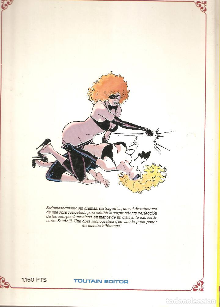 Cómics: LA BIONDA - DOBLE GOLPE - SAUDELLI - TOUTAIN EDITOR - 1990 - - Foto 2 - 167129496