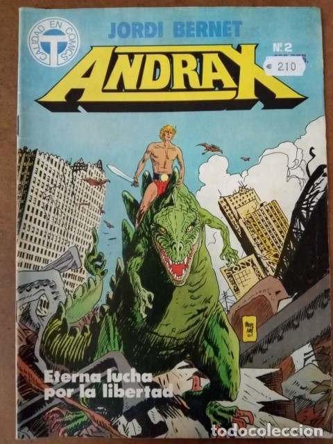 C&oacute;mics: ANDRAX N&ordm; 2 (JORDI BERNET) TOUTAIN - Foto 1