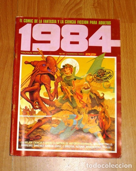 C&oacute;mics: 1984. N&uacute;m. 61 ; Febrero 1984 - Foto 1