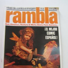 Cómics: RAMBLA Nº 6 CARLOS GIMENEZ-BEA-FONT-VENTURA & NIETO-LUIS GARCIA CX25. Lote 178142852
