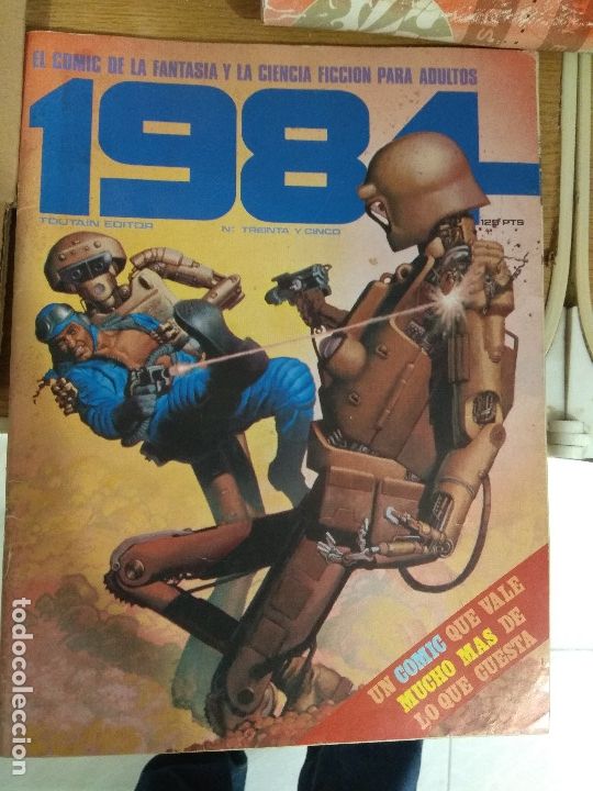 C&oacute;mics: COMIC 1984 TOUTAIN NUMERO 35 - Foto 1