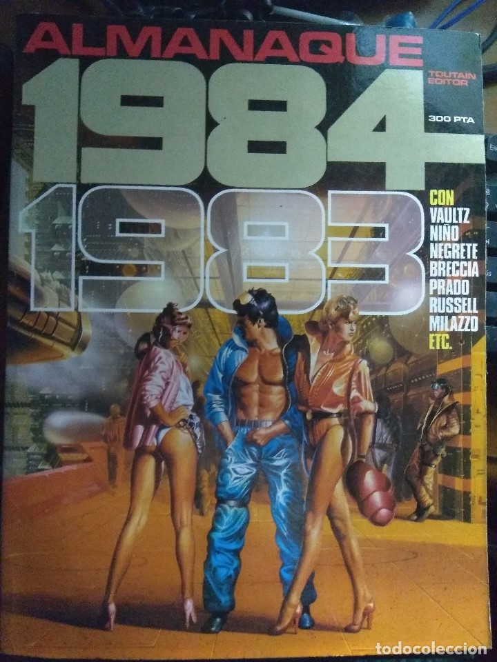 1984 ALMANAQUE AÑO 1983 - TOUTAIN (Tebeos y Comics - Toutain - 1984)
