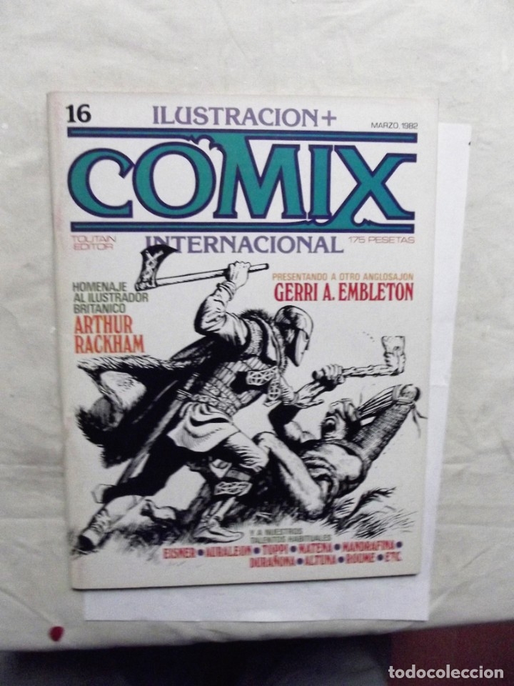 C&oacute;mics: ILUSTRACION + COMIX INTERNACIONAL N&ordm; 16 - Foto 1