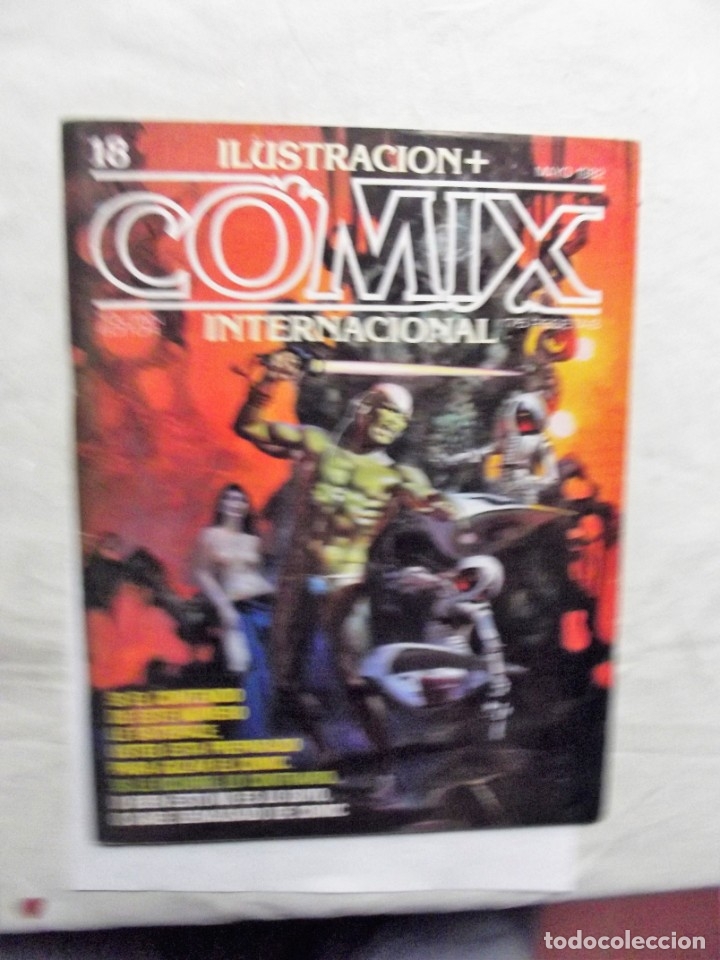 C&oacute;mics: ILUSTRACION + COMIX INTERNACIONAL N&ordm; 18 - Foto 1