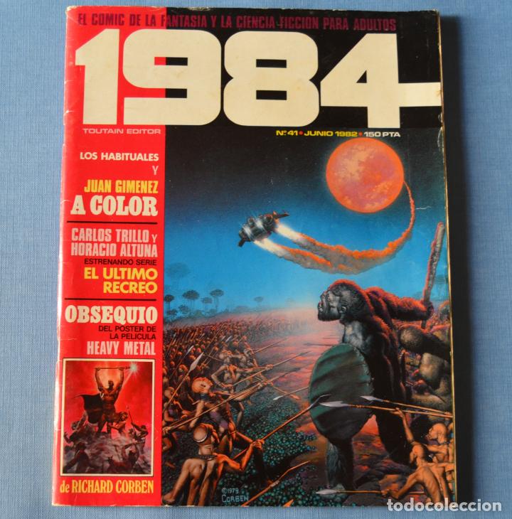 C&oacute;mics: 1984 - N&ordm; 4I - JUNIO 1982 - TOUTAIN - Foto 1