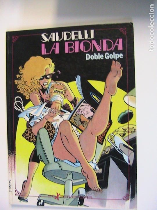 C&oacute;mics: SAUDELLI. LA BIONDA. TOUTAIN, 1986. - Foto 1