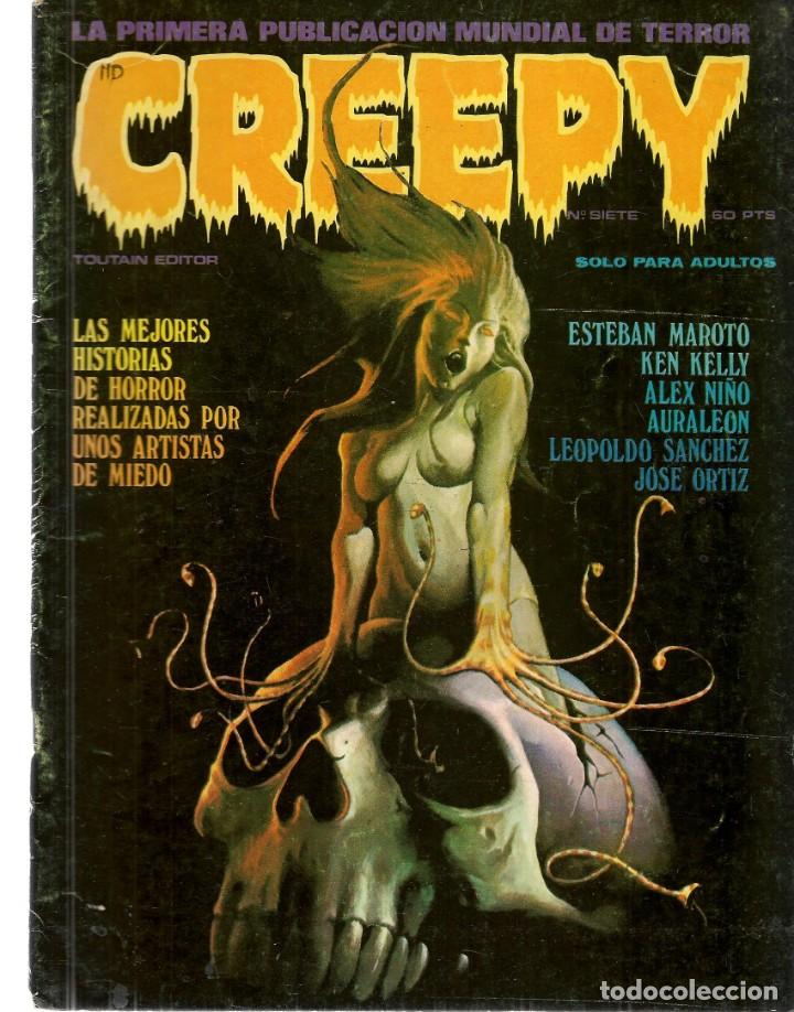 C&oacute;mics: CREEPY. N&ordm; 7. TOUTAIN EDITOR. c/A2 - Foto 1
