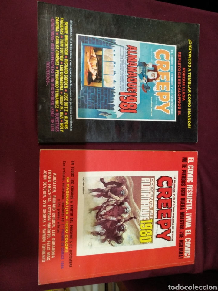 C&oacute;mics: 2 Almanaques 1984, 1980y 1981 - Foto 2