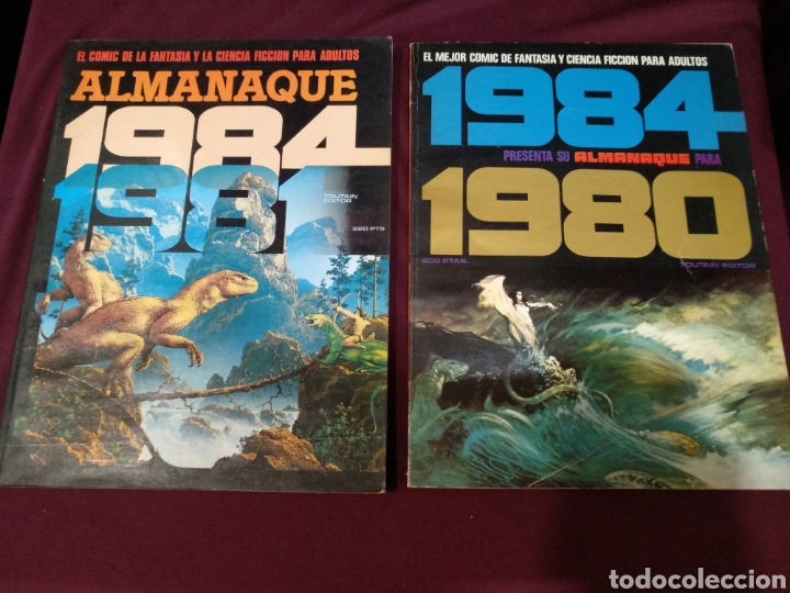 C&oacute;mics: 2 Almanaques 1984, 1980y 1981 - Foto 1