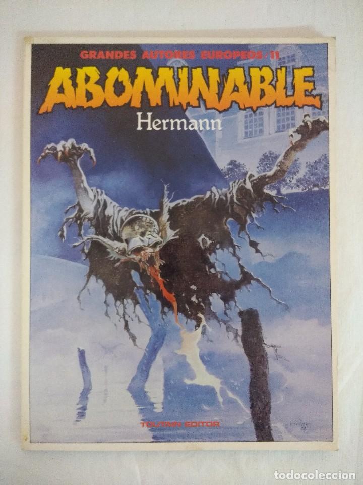 C&oacute;mics: ABOMINABLE/HERMANN-TERROR/TOUTAIN-MBE&iexcl;&iexcl;&iexcl;&iexcl;&iexcl;&iexcl;&iexcl;&iexcl;&iexcl;. - Foto 1