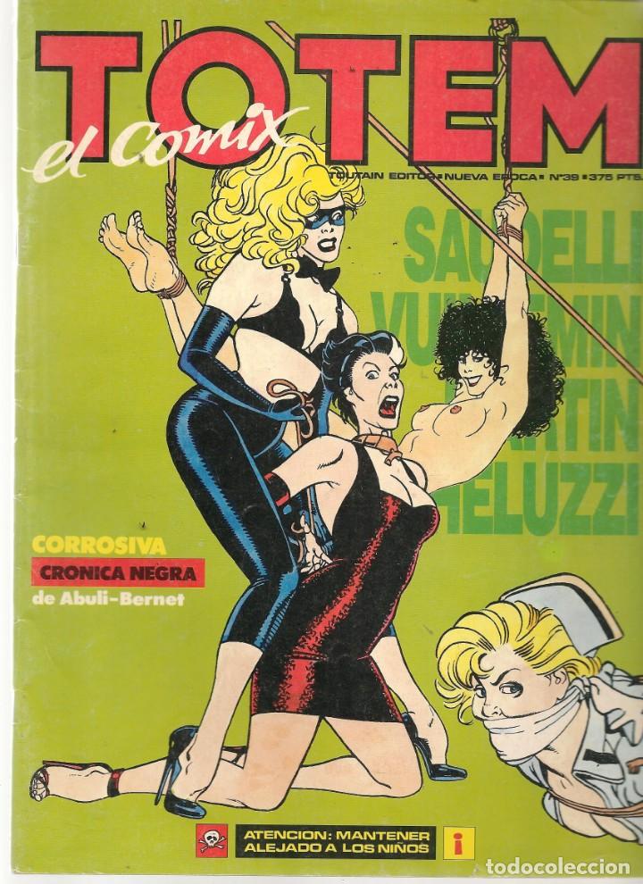 C&oacute;mics: TOTEM, EL COMIX. N&ordm; 39. TOUTAIN EDITOR. (B/A49) - Foto 1