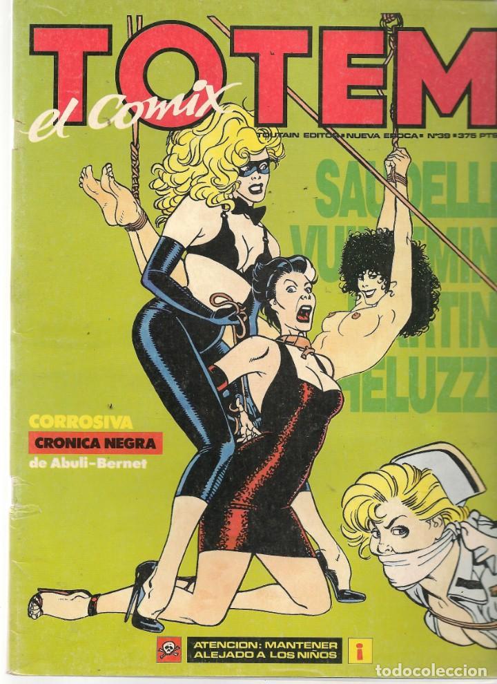 C&oacute;mics: TOTEM, EL COMIX. N&ordm; 39. TOUTAIN EDITOR. (B/A48.1) - Foto 1