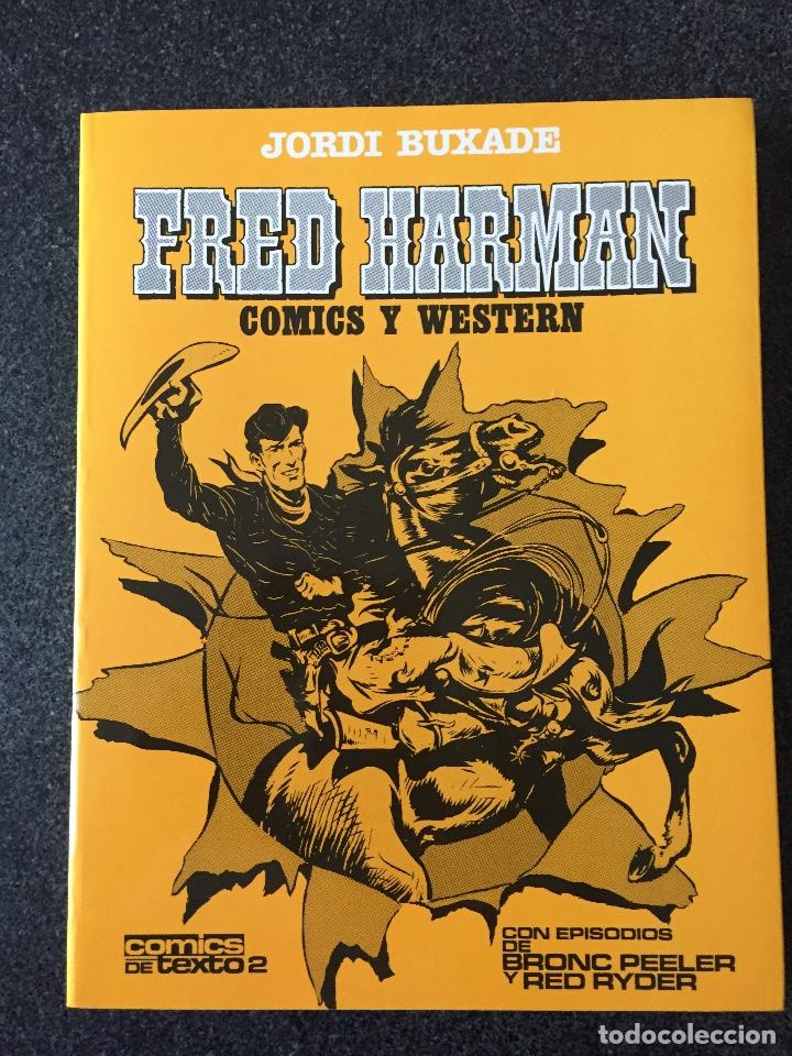 Cómics: FRED HARMAN - COMICS Y WESTERN - JORDI BUXADE - 1ª EDICIÓN - TOUTAIN - 1982 - ¡NUEVO! - Foto 1 - 207882373