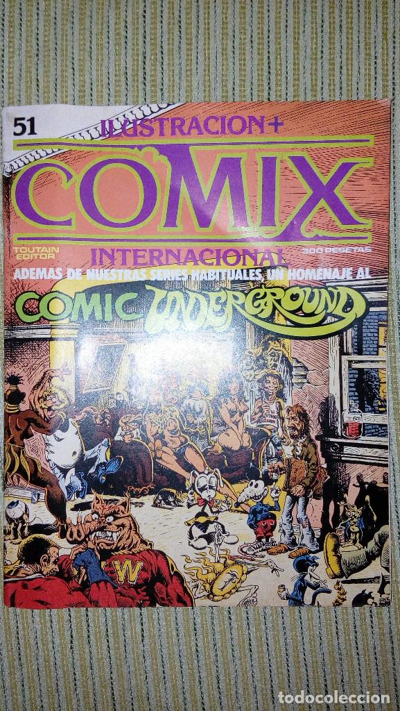 C&oacute;mics: ILUSTRACI&Oacute;N + COMIX INTERNACIONAL, N&Uacute;MERO 51 - Foto 1