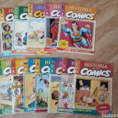 Cómics: LOTE PORTADAS Y CONTRAPORTADAS DE HISTORIA DE LOS COMICS TOUTAIN EDITOR