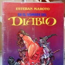 Cómics: EN EL NOMBRE DEL DIABLO (ESTEBAN MAROTO) TOUTAIN, 1991 (NUEVO PRECINTADO). Lote 310938948