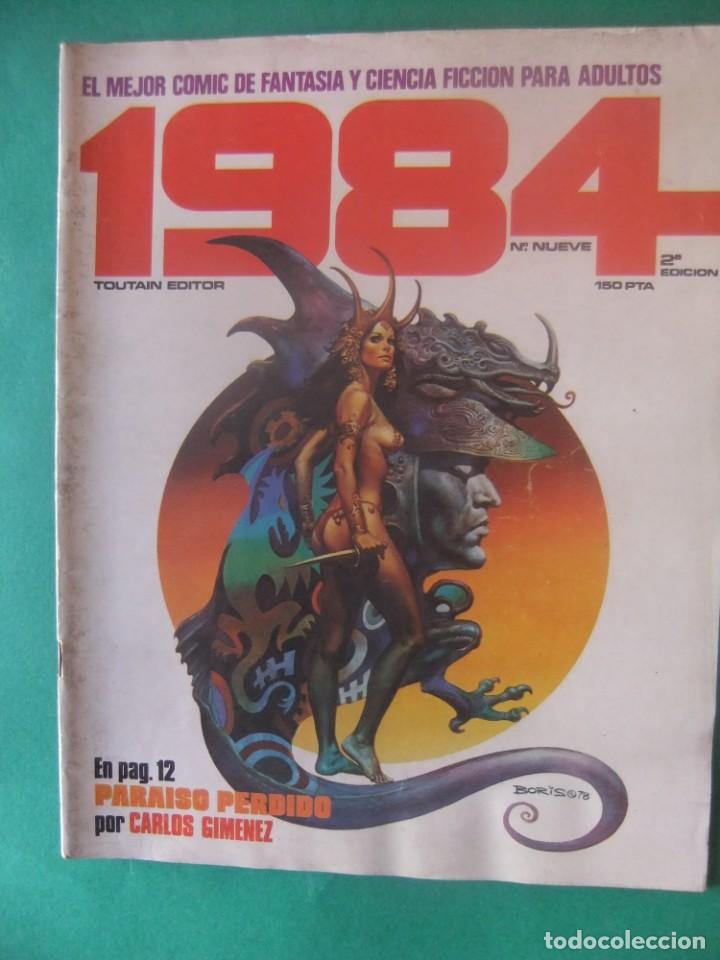 C&oacute;mics: COMIC 1984 N&ordm; NUEVE TOUTAIN EDITOR - Foto 1