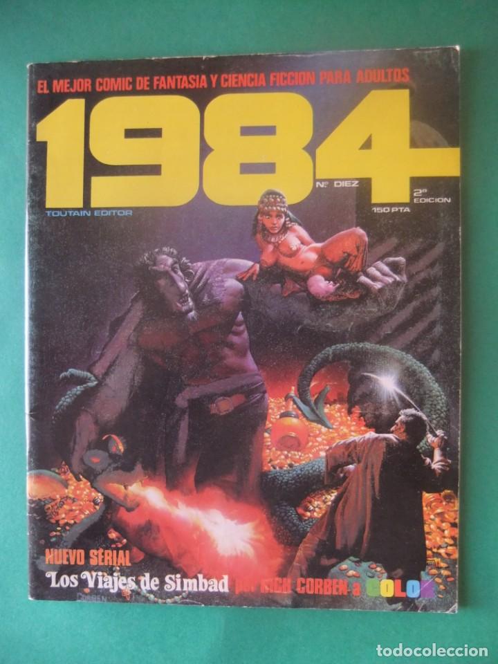 C&oacute;mics: COMIC 1984 N&ordm; DIEZ TOUTAIN EDITOR - Foto 1