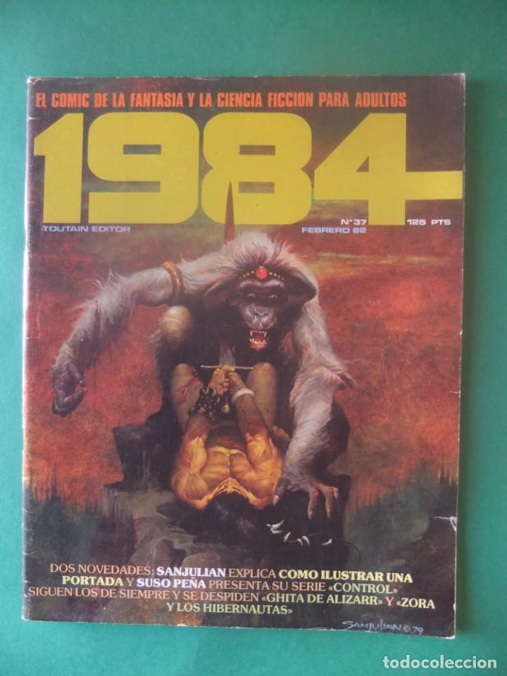 C&oacute;mics: COMIC 1984 N&ordm; 37 TOUTAIN EDITOR - Foto 1