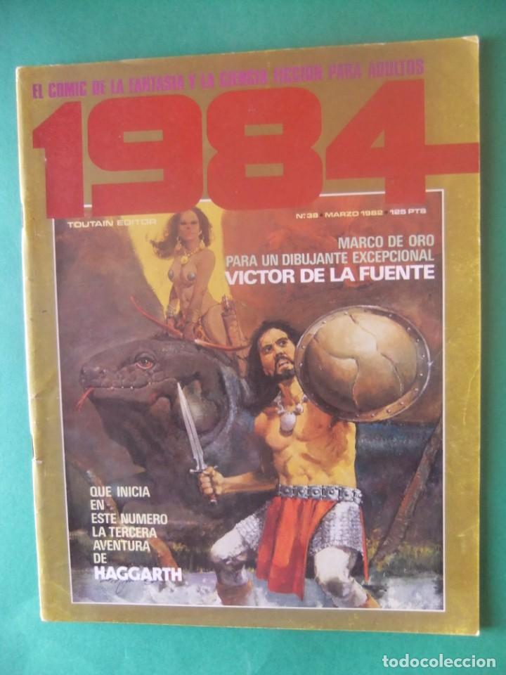 C&oacute;mics: COMIC 1984 N&ordm; 38 TOUTAIN EDITOR - Foto 1