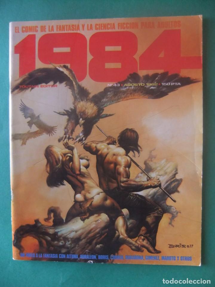 C&oacute;mics: COMIC 1984 N&ordm; 43 TOUTAIN EDITOR - Foto 1