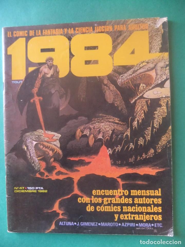 C&oacute;mics: COMIC 1984 N&ordm; 47 TOUTAIN EDITOR - Foto 1