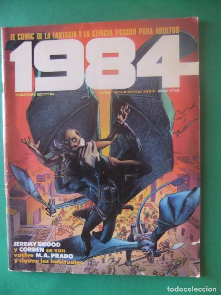 C&oacute;mics: COMIC 1984 N&ordm; 58 TOUTAIN EDITOR - Foto 1