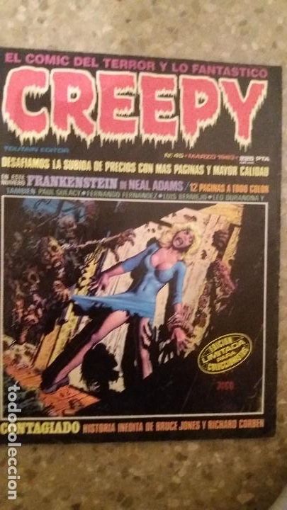 C&oacute;mics: Creepy n&deg; 45. C&oacute;mic de terror - Foto 1