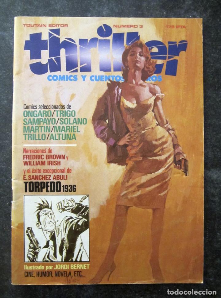 C&oacute;mics: C&Oacute;MIC THRILLER N. 3 - TOUTAIN EDITOR - Foto 1