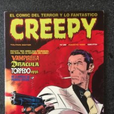 Cómics: CREEPY - Nº 38 - 1ª EPOCA - CÓMIC DE TERROR - 1ª EDICION - TOUTAIN - 1982 - ¡COMO NUEVO!