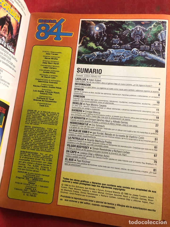 C&oacute;mics: Zona 84 n&uacute;mero 12 - Foto 2